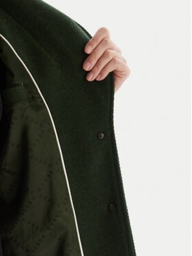 Guess Płaszcz przejściowy W5BL25 W2672 Zielony Regular Fit