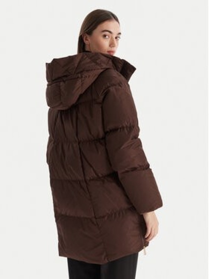 Weekend Max Mara Kurtka puchowa Newbembo 2525496072 Bordowy Relaxed Fit