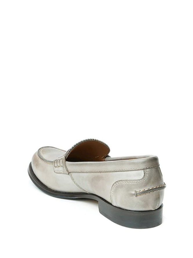 British Passport Skórzane mokasyny w kolorze beżowym rozmiar: 36