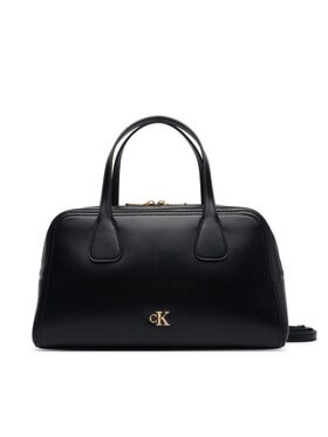 Calvin Klein Torebka Ck Medium Bowling Bag LV04F3610G Czarny