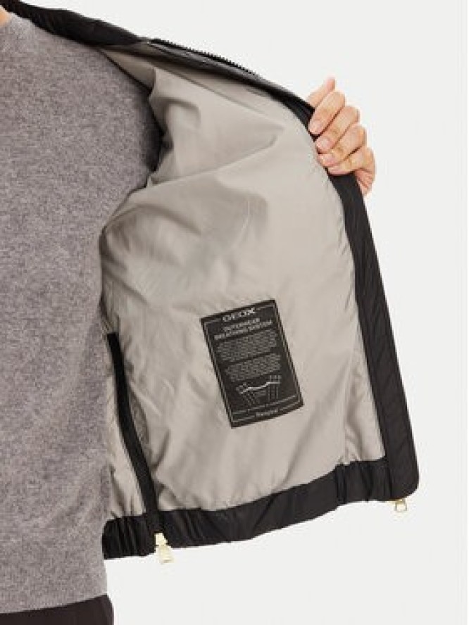 Geox Kurtka bomber Amabel W5520F T3132 F9000 Czarny Regular Fit