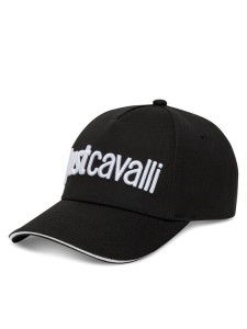 Just Cavalli Czapka z daszkiem 78RAZK30 ZG192 Czarny