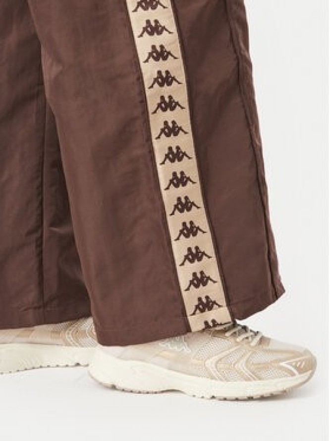 Kappa Spodnie dresowe Odette 332E1BW Brązowy Comfort Fit