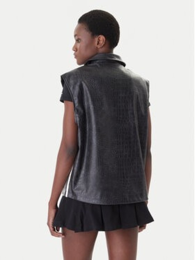 adidas Kamizelka Pleather KE5033 Czarny Oversize