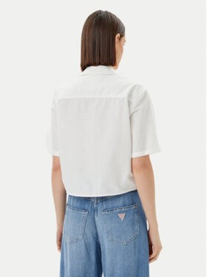 Tommy Jeans Koszula DW0DW20286 Écru Regular Fit