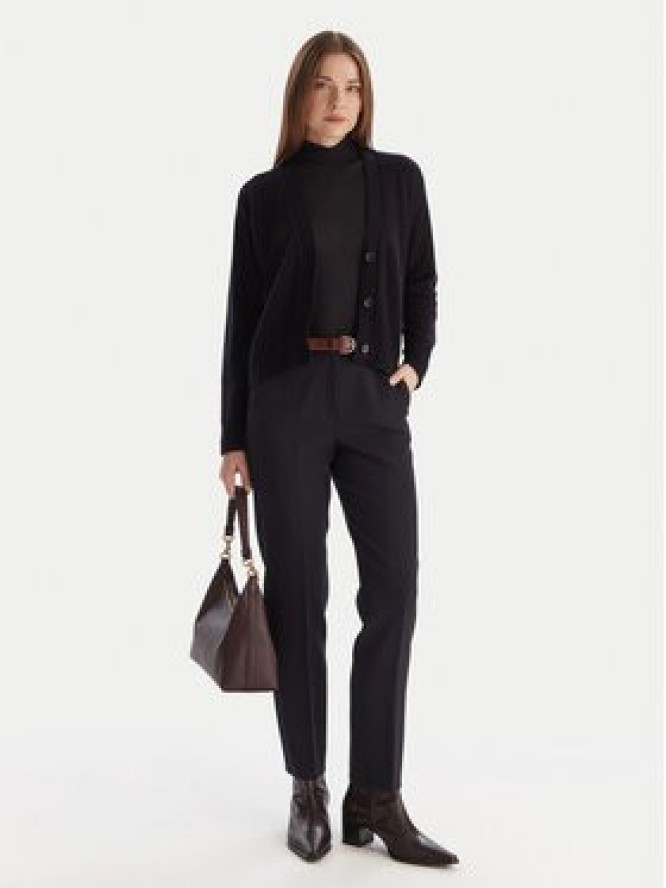 Marella Spodnie materiałowe Eresia 2525136062 Granatowy Regular Fit