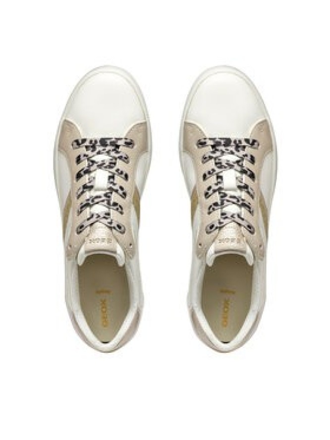 Geox Sneakersy D Blomiee D456HC 05422 C1R5A Biały