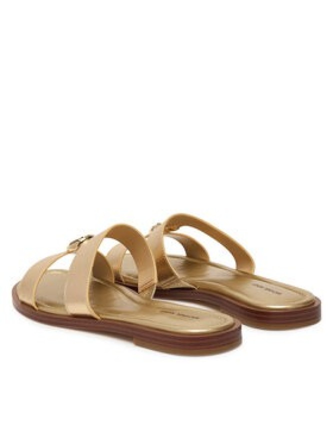 MICHAEL Michael Kors Klapki Ering Flat 40S6ERFS2M Złoty