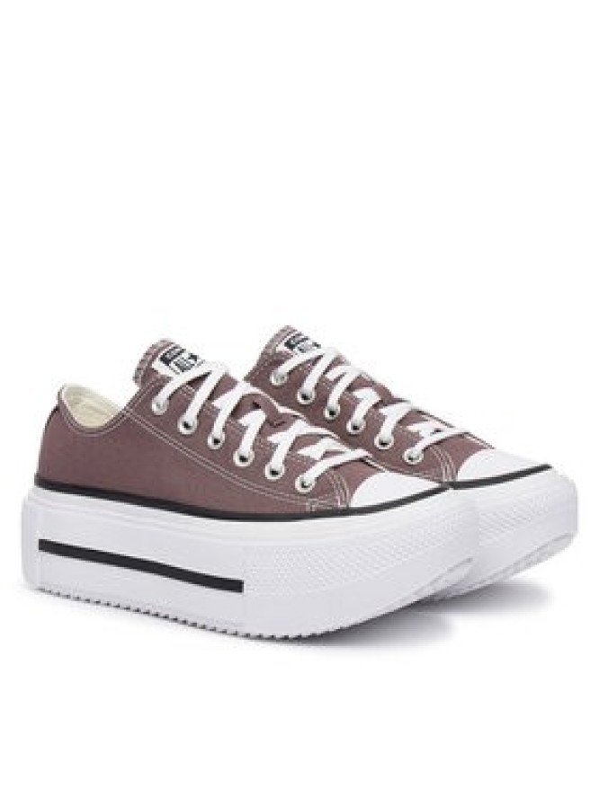 Converse Trampki Chuck Taylor All Star Lift Double Stack A20562C Brązowy