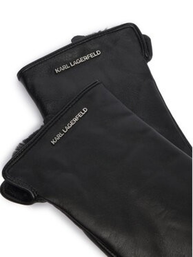 KARL LAGERFELD Rękawiczki B4W33084 Czarny