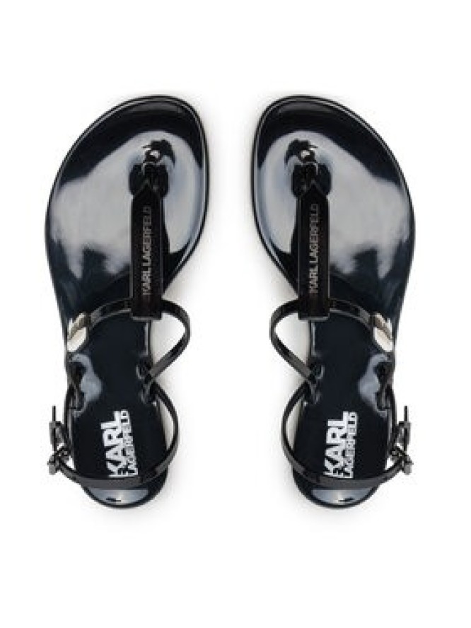 KARL LAGERFELD Sandały KL80002N Czarny