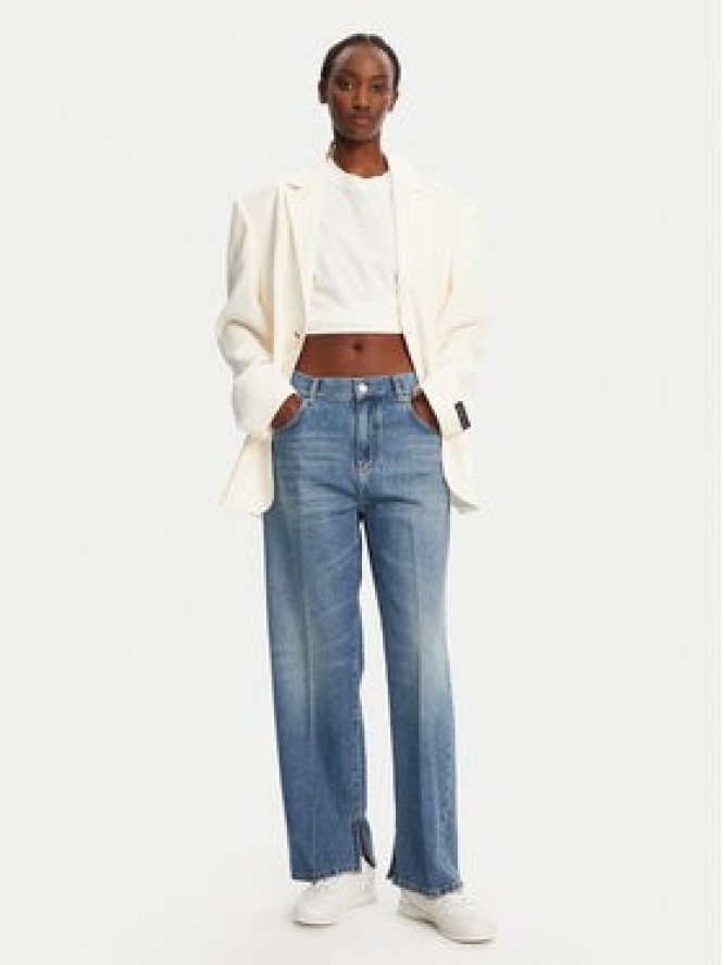 PINKO Jeansy Lovely 104600 Niebieski Loose Fit