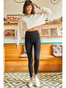 Olalook Legginsy w kolorze czarnym rozmiar: M