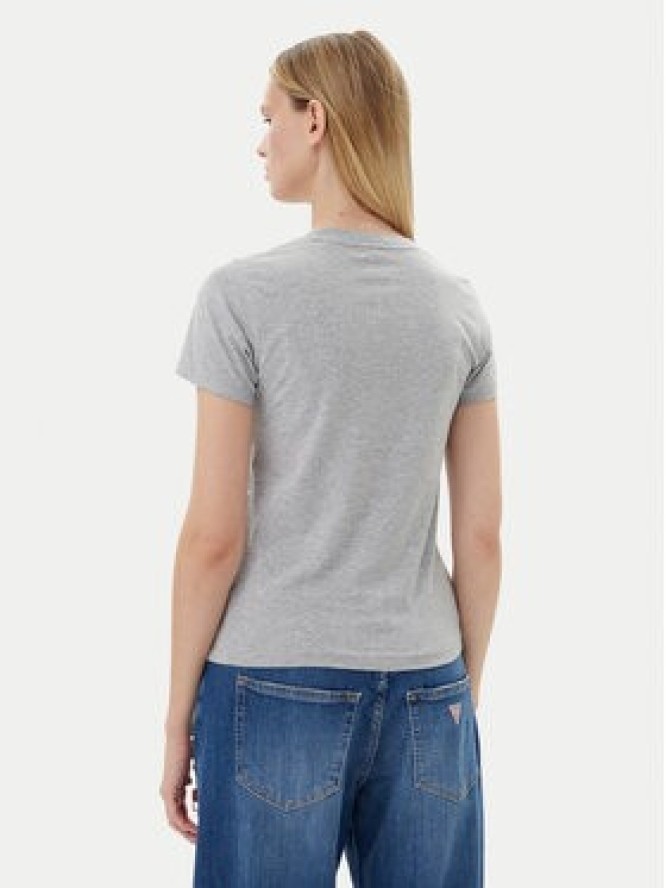 Guess Jeans T-Shirt W4YI04 J1314 Szary Slim Fit