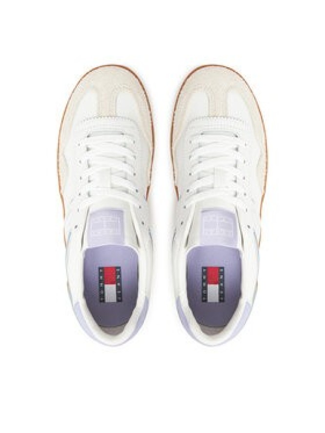 Tommy Jeans Sneakersy The Greenwich Flatform EN0EN02807 Écru