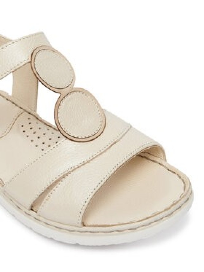 Caprice Sandały 9-28154-42 Kremowy