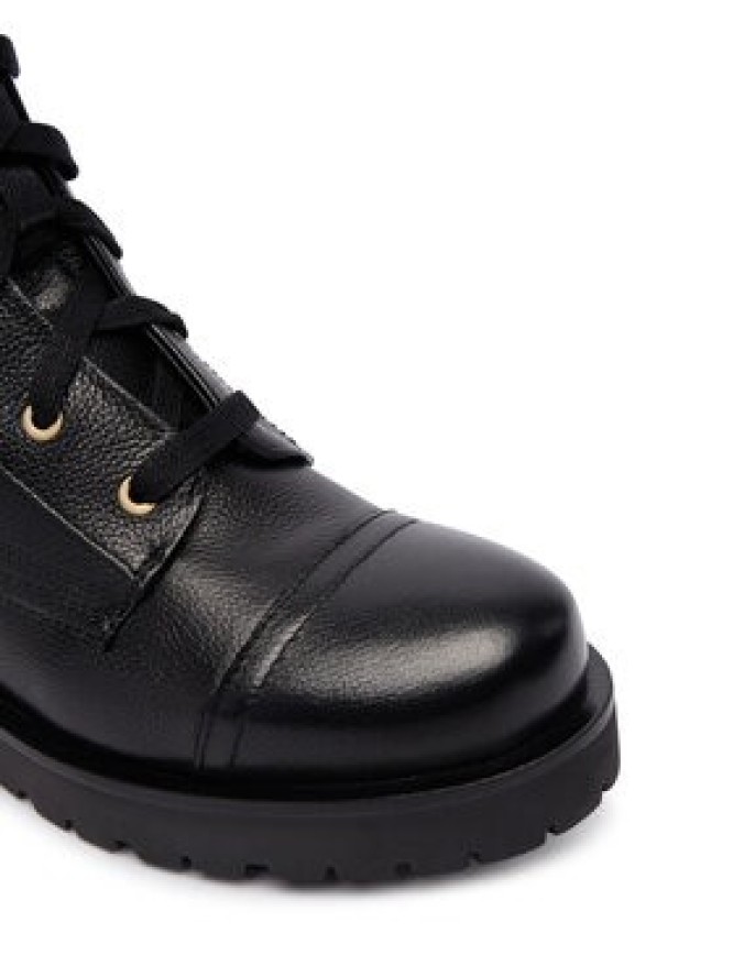 TWINSET Trzewiki 252TCP150 Czarny