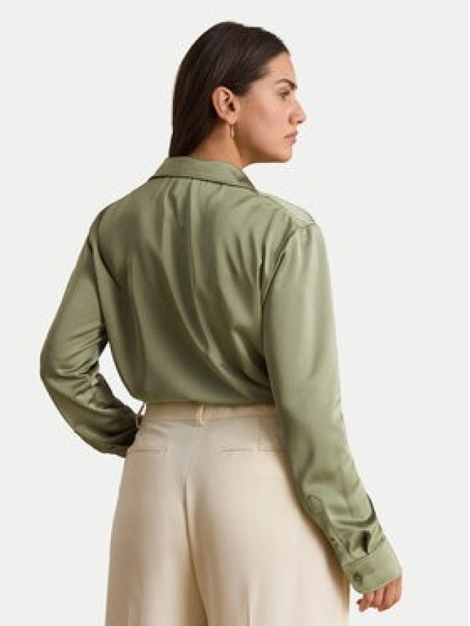 LAUREN RALPH LAUREN Koszula 200P13808004 Zielony Regular Fit