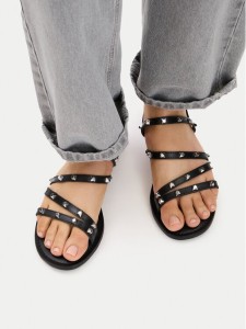 Geox Sandały D Maddalusiac D65YMH 0001J C9999 Czarny