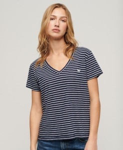 T-shirt Studios Slub Emb Vee Tee od SUPERDRY