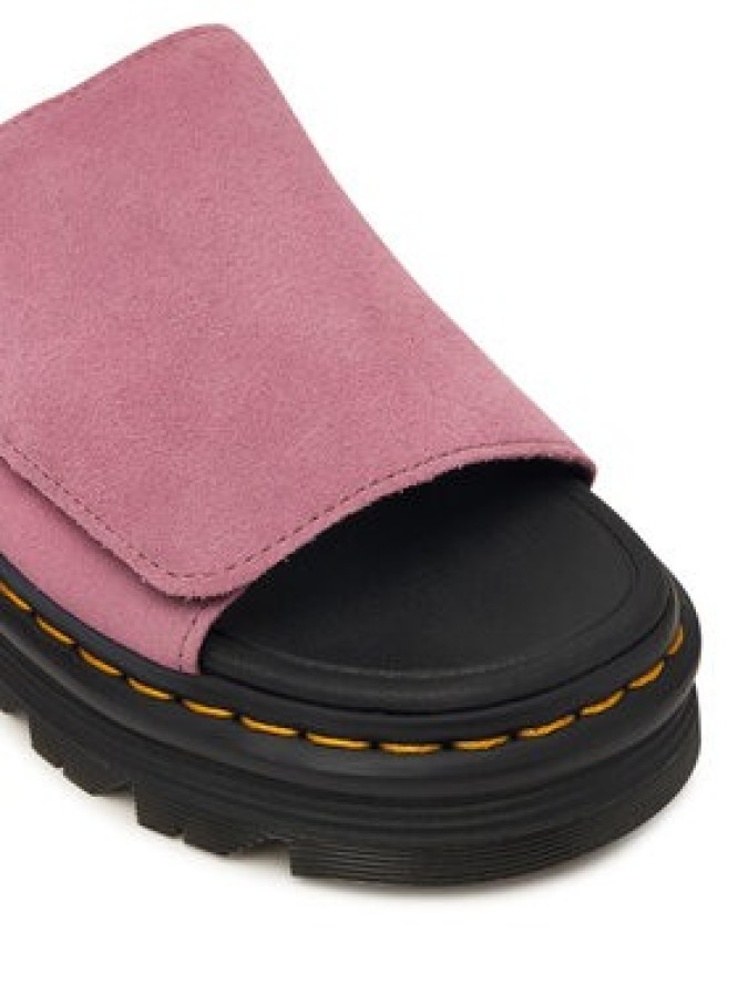 Dr. Martens Klapki Zebzag DM42409650 Różowy