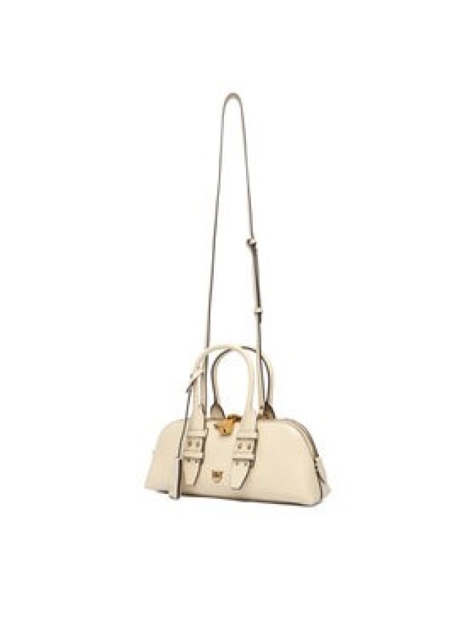 PINKO Torebka Bowling Bag Baguette AI 25-26 105334 A2VW Écru
