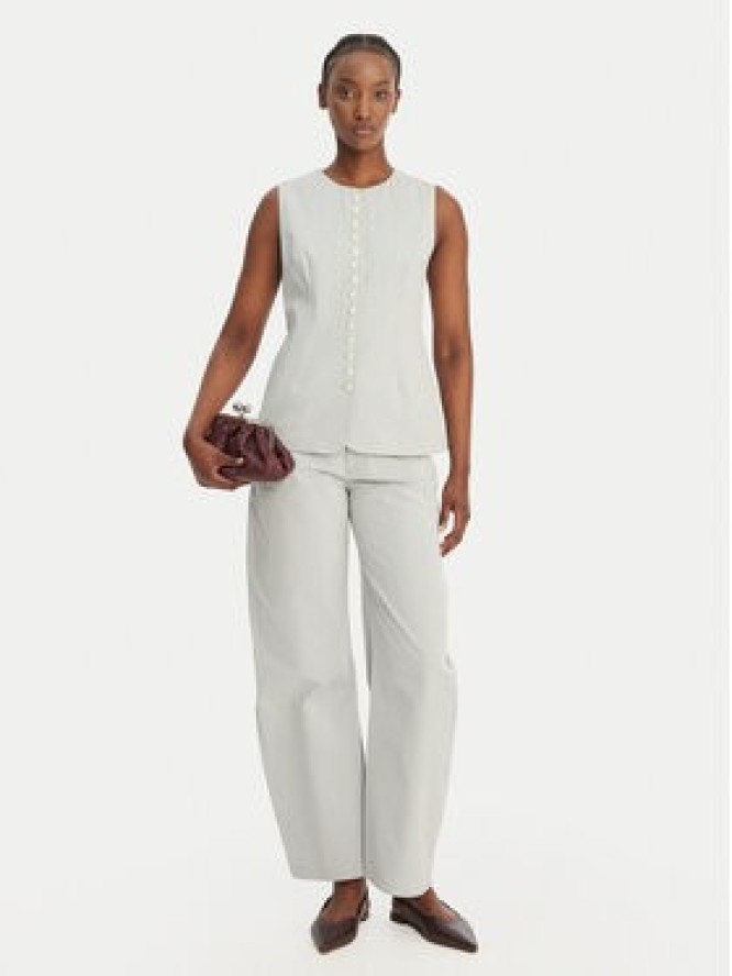 Eleh Bluzka SS260145 Błękitny Regular Fit