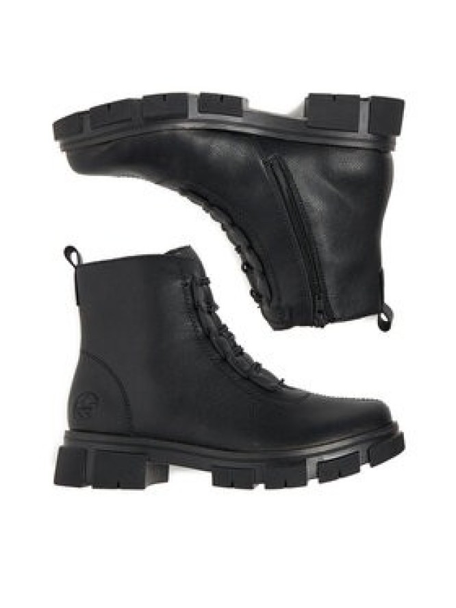 Rieker Trzewiki Y7150-00 Czarny