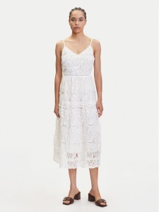 YAS Sukienka letnia Lifa 26037183 Biały Regular Fit
