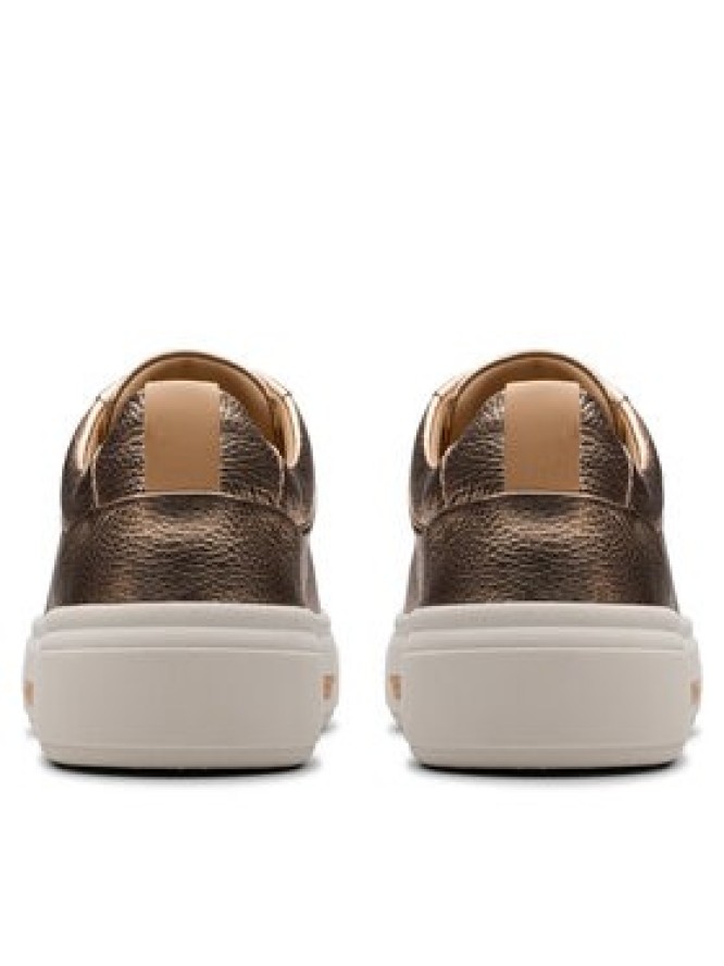 Clarks Sneakersy Hollyhock Walk 26181357 Złoty