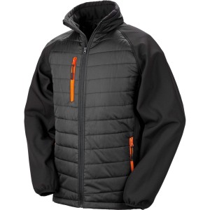 Kurtka Result Softshell Rembourrée Black Compass