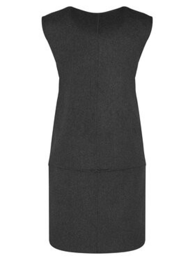 Calvin Klein Sukienka dzianinowa LV044D017G Szary Relaxed Fit