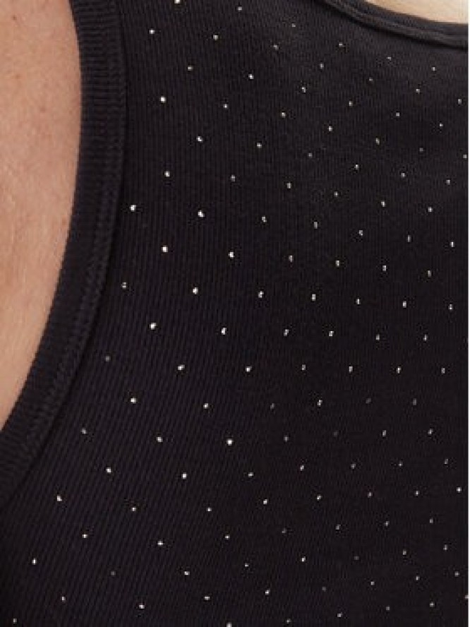 DKNY Top DJ6T1730 Czarny Slim Fit