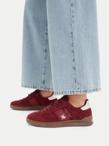 Beverly Hills Polo Club Sneakersy CEO-A1419104A Bordowy
