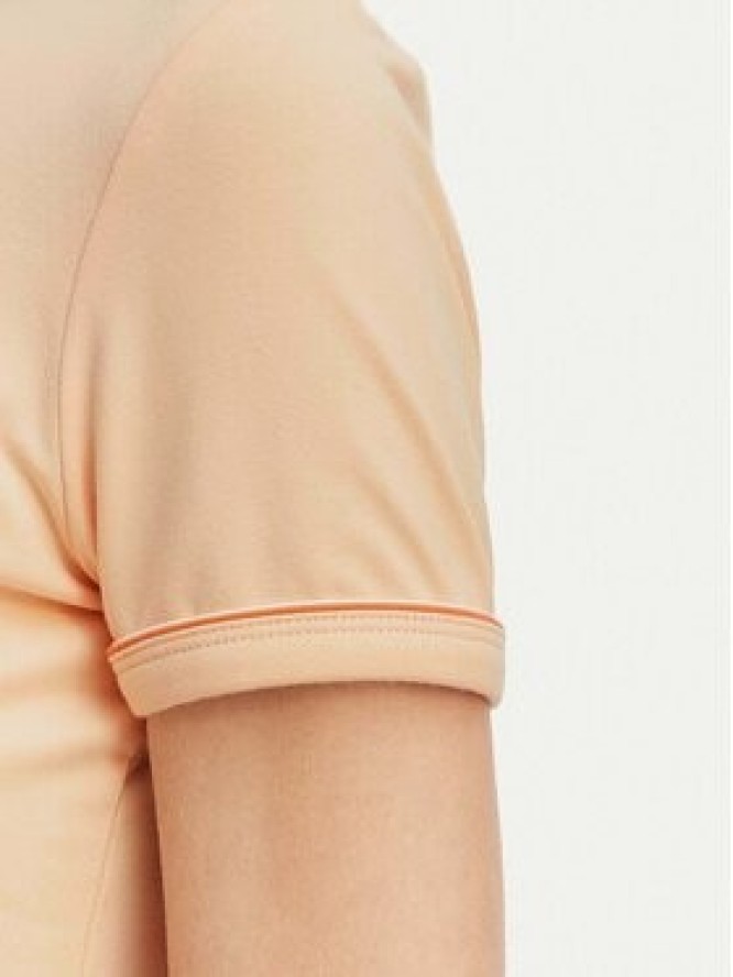 Lacoste T-Shirt TF5289 Pomarańczowy jasny Regular Fit