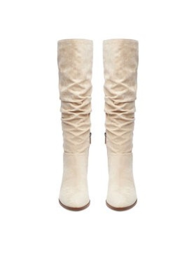 Nine West Kozaki CEO-BASZIRA-01 Écru