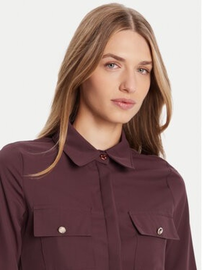 Rinascimento Koszula CFC0125777003 Brązowy Regular Fit