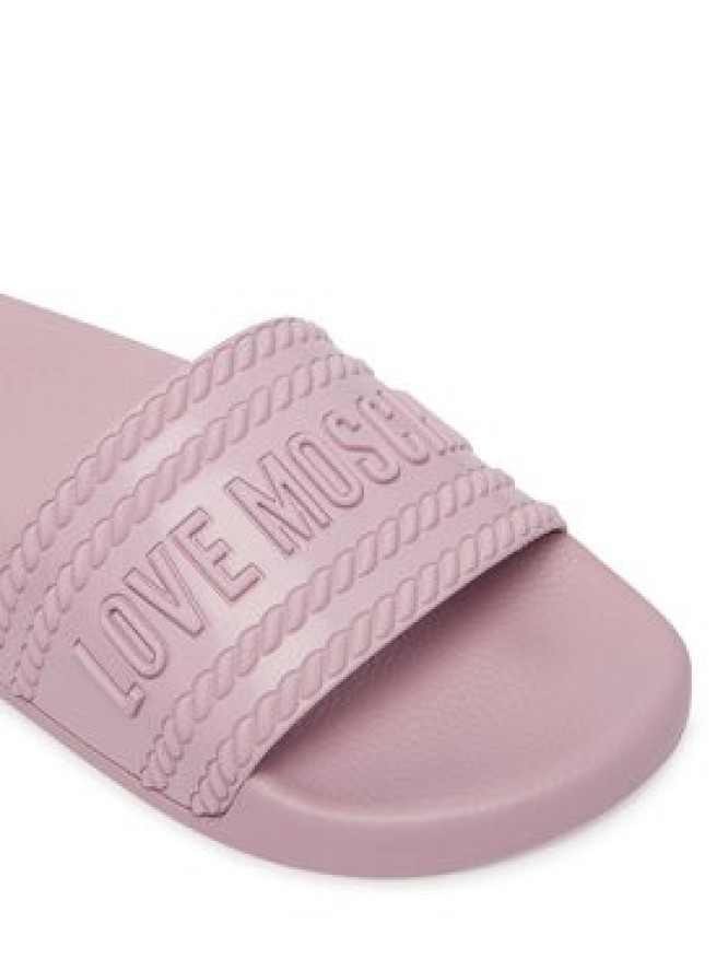 LOVE MOSCHINO Klapki JA28342G0OI22600 Różowy
