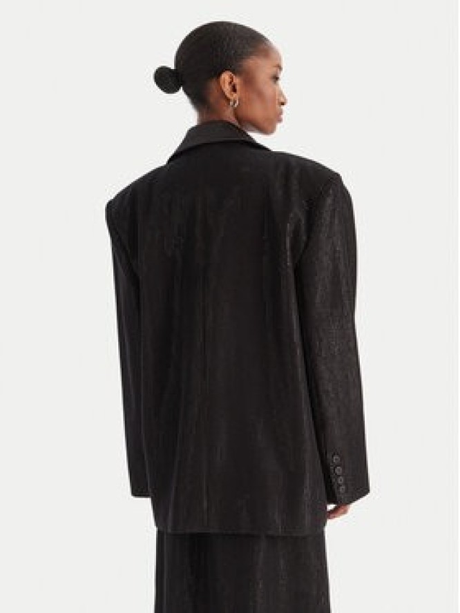 Eleh Marynarka EFW250252 Czarny Regular Fit