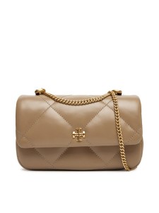 Tory Burch Torebka Mini Kira Diamond 154710 Beżowy