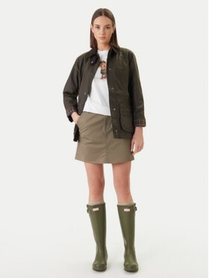 Barbour Kurtka przejściowa Classic Beadnell LWX0668OL71 Zielony Regular Fit