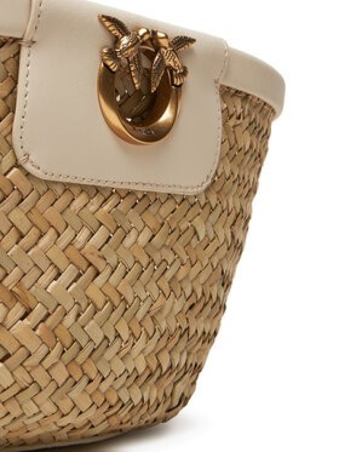 PINKO Torebka Love Summer Bucket PE 25 PLTT 103325 A1RL Beżowy