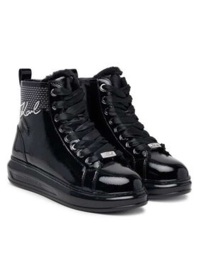 KARL LAGERFELD Trzewiki Kapri KL62558S Czarny