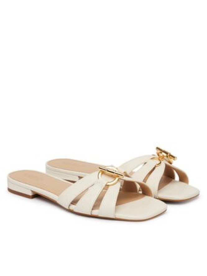 LAUREN RALPH LAUREN Klapki Blaike 802982875007 Biały