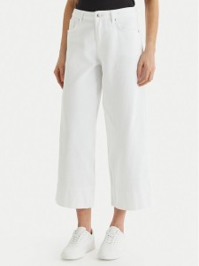 JOOP! Jeans Jeansy Miranda-C 30102874 Écru Wide Leg