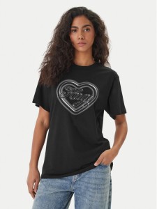 HUGO T-Shirt Vintage 50560770 Czarny Regular Fit