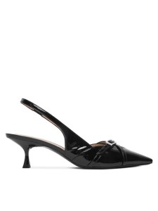 Stuart Weitzman Czółenka Georgie Slingback 50 SM977 Czarny