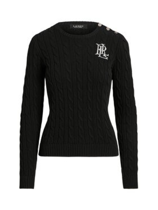 Lauren Ralph Lauren Sweter 200932223001 Czarny Slim Fit