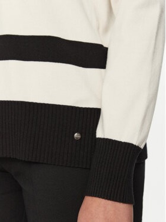 Olsen Sweter 11004535 Écru Regular Fit