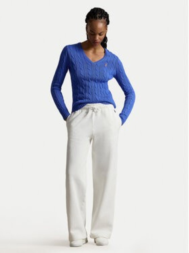 Polo Ralph Lauren Sweter 211971870504 Niebieski Slim Fit